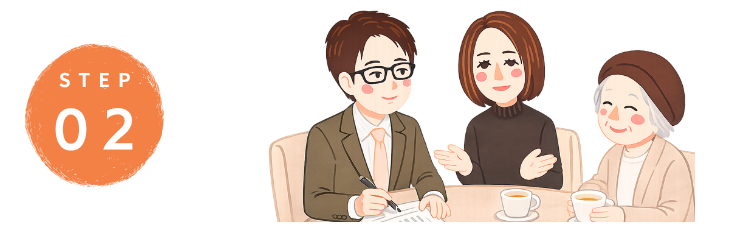 初回相談のイラスト