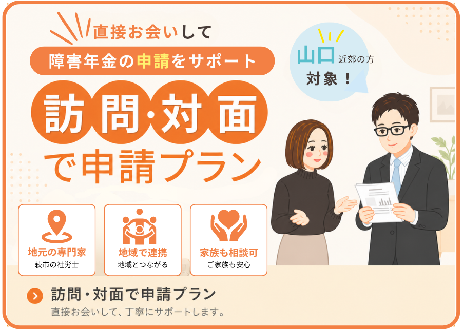 対面・訪問で申請プランはこちら。対面で相談したい方向け